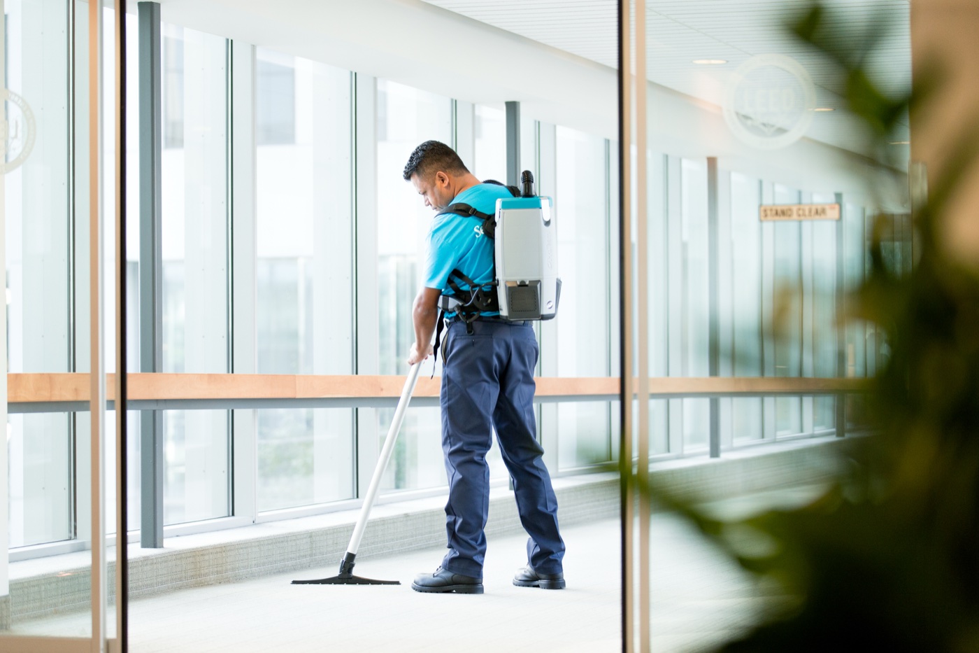 ServiceMaster Clean professional at work